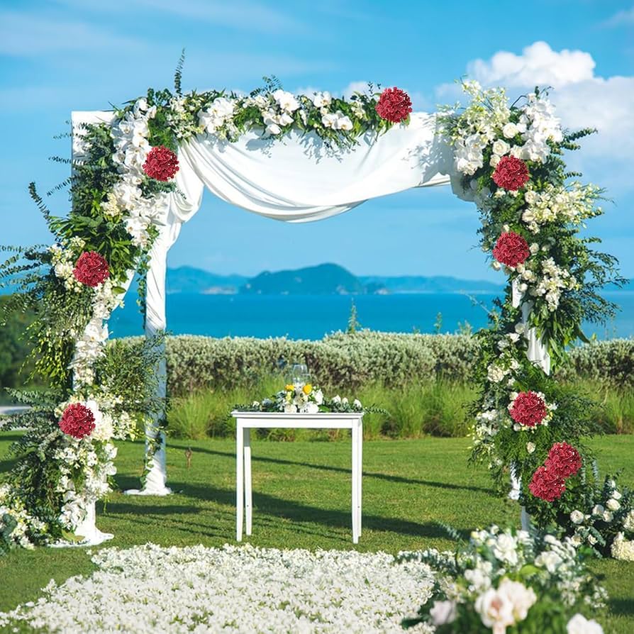 Artificial Hydrangea Flowers Wedding
