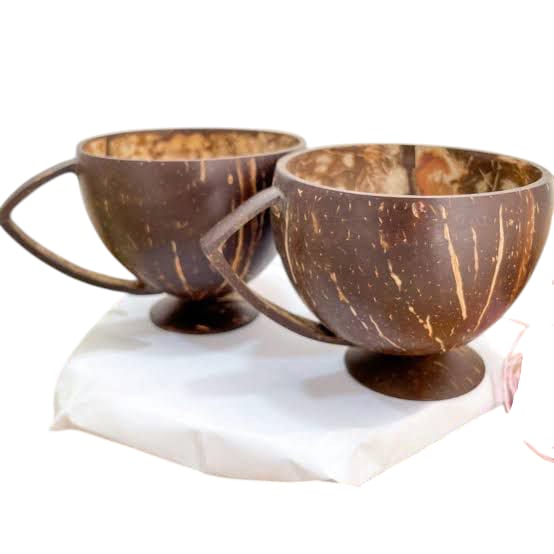 Coconut shell kitchen made